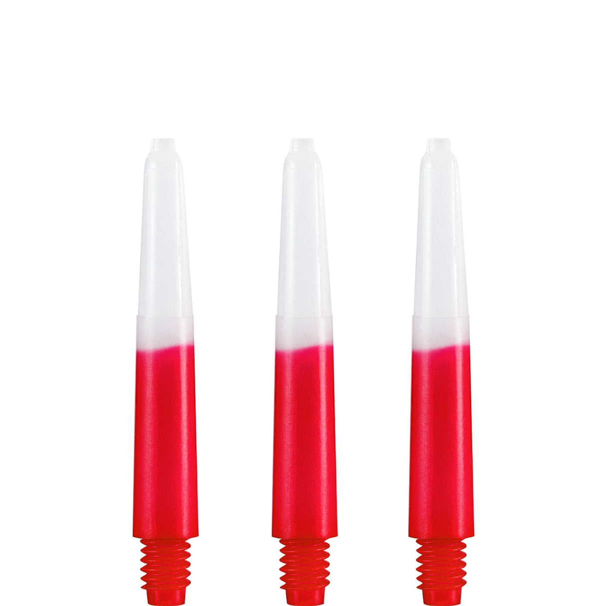 *Designa Nylon Two Tone Stems - White & Red Short