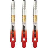 Unicorn Gripper 360 Two Tone Dart Shafts - Gradient Red Medium