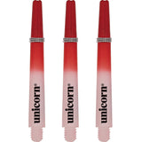 Unicorn Gripper 3 Two Tone Dart Shafts - White & Red Medium