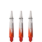 One80 Vice Gradient Shafts - Clear - Red Short
