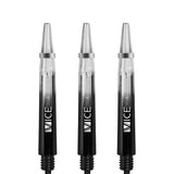 One80 Vice Gradient Shafts - Clear - Black Tweenie