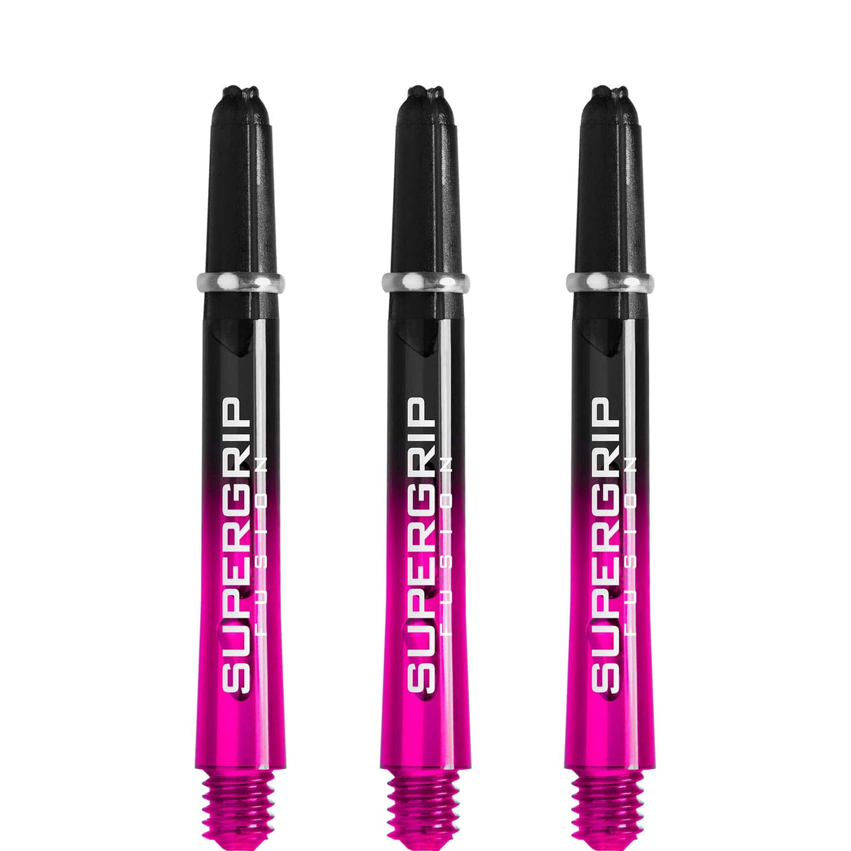 *Harrows Supergrip Fusion X Shafts - Dart Stems - Dark Pink Tweenie