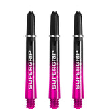 *Harrows Supergrip Fusion X Shafts - Dart Stems - Dark Pink Tweenie