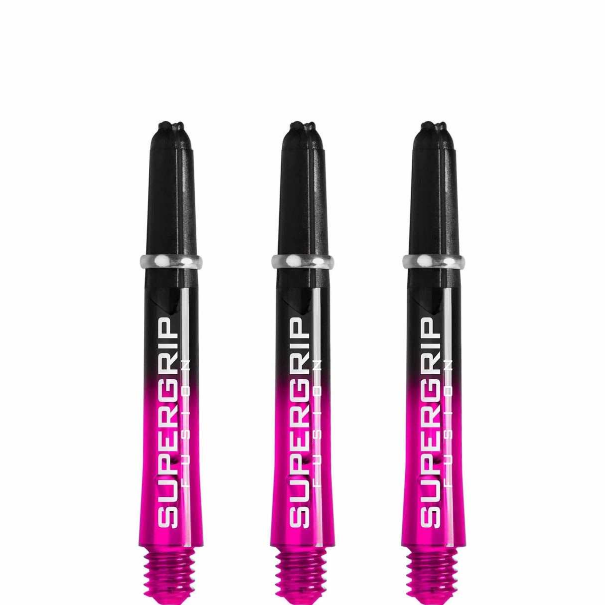 *Harrows Supergrip Fusion X Shafts - Dart Stems - Dark Pink Short