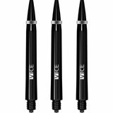 One80 Vice Shafts - Stems with Springs - Black Medium