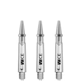 One80 Vice Shafts - Stems with Springs - Clear Short