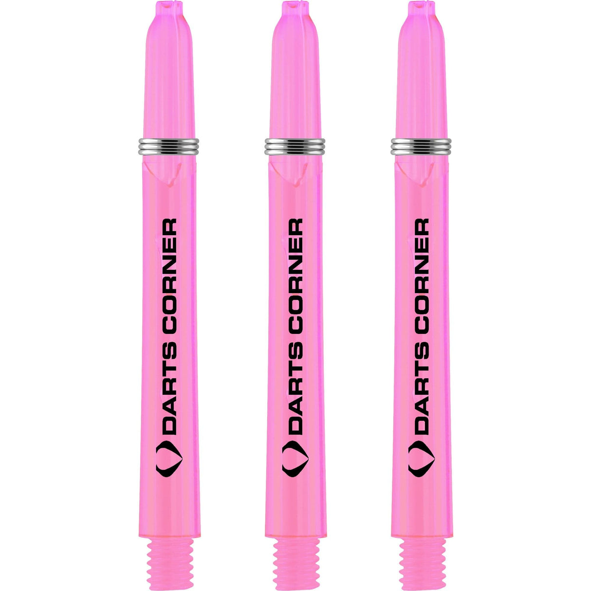 *Darts Corner Polycarbonate Shafts - Dart Stems - Pink Medium