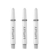 *Loxley Nylon Shafts - Dart Stems with Springs - White Tweenie