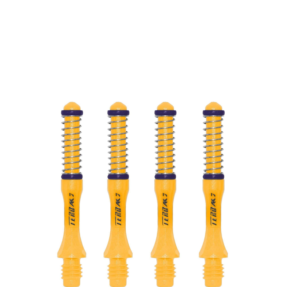 *Cuesoul - Dart Shafts - Tero Flight System - AK7 - Slim - Set of 4 - Yellow Cuesoul 32mm