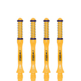 *Cuesoul - Dart Shafts - Tero Flight System - AK7 - Slim - Set of 4 - Yellow Cuesoul 40mm