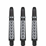 Shot Koi Carbon Dart Shafts - with Springs - Pakati White Tweenie