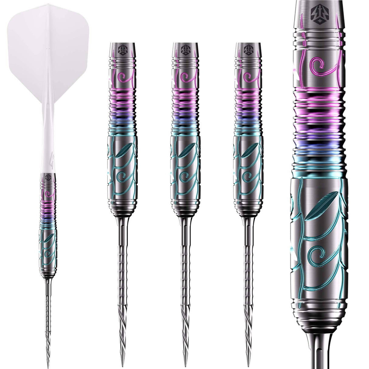 Caliburn Players Darts - Steel Tip - 90% Tungsten - Aetherroot 21g