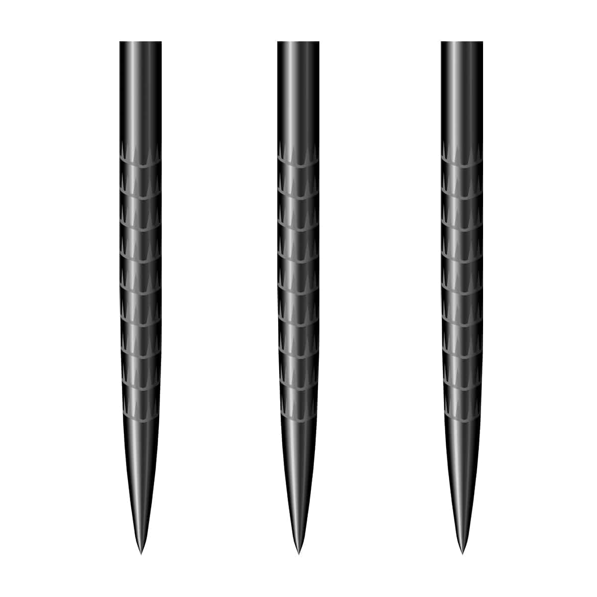 Shot Badlands Tracks Dart Points - Steel Tip - Black