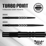 Shot Turbo Dart Points - Steel Tip - Michael Smith