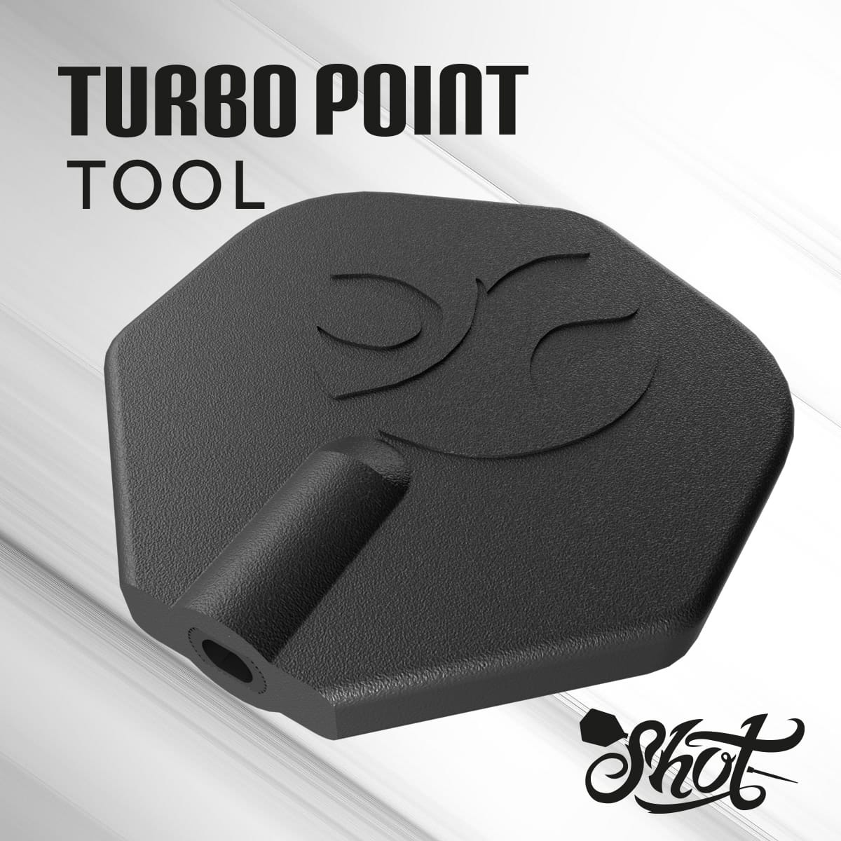 Shot Turbo Dart Point Tool - Black