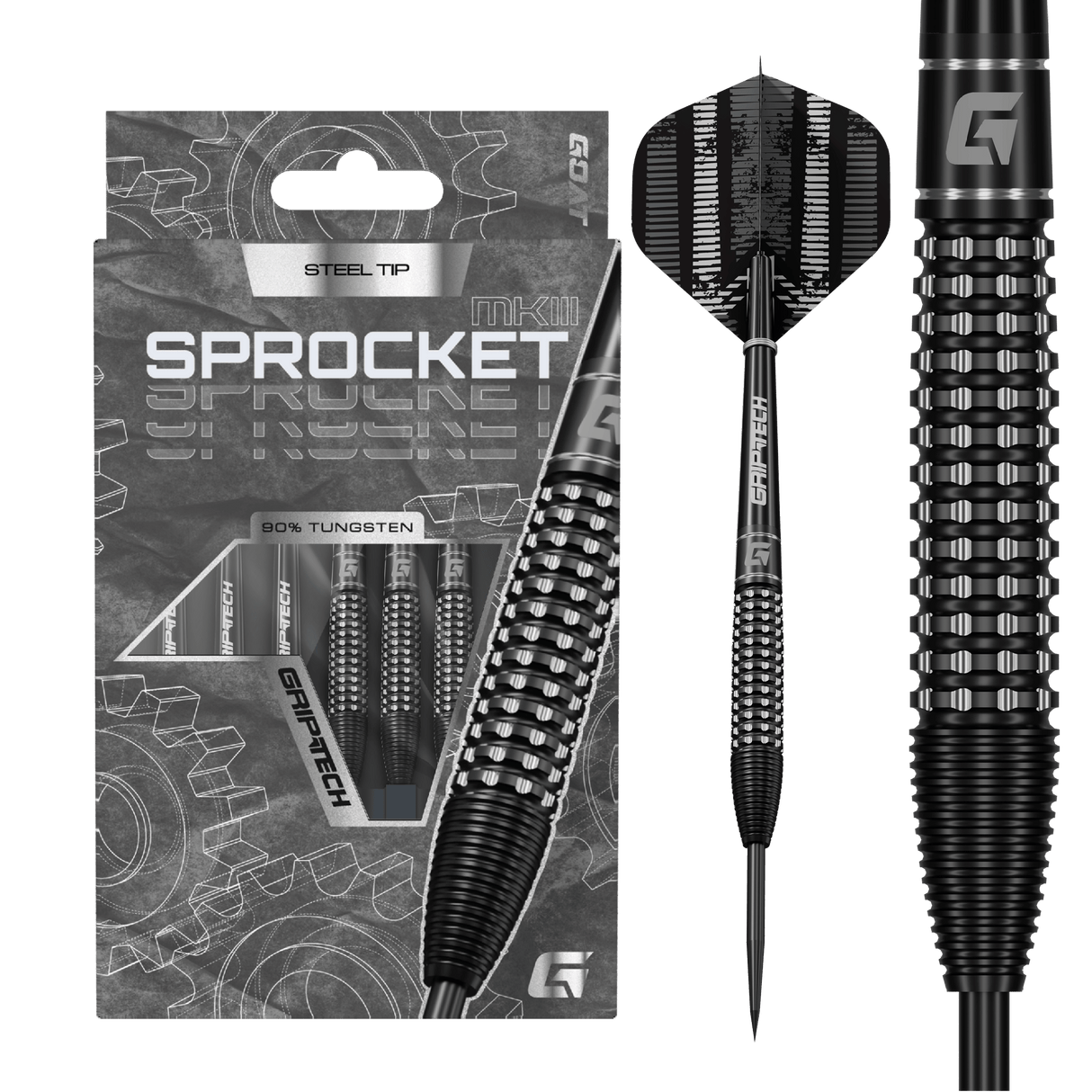 Goat Sprocket MkIII Darts - Steel Tip - 90% Tungsten
