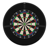 Mission Samurai 4 Dartboard Set - Dart Board, Surround & Torus 270 Light Samurai 4 White