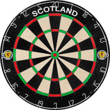Scotland Football Dartboard - Professional Level - Official Licensed - Crest
