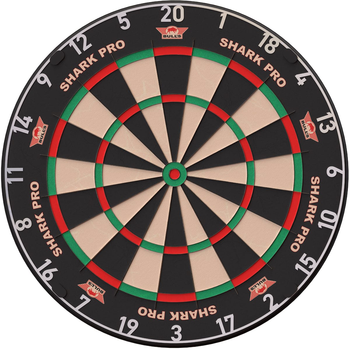 Bulls Shark Pro Dartboard - Advanced Competition Bristle Board
