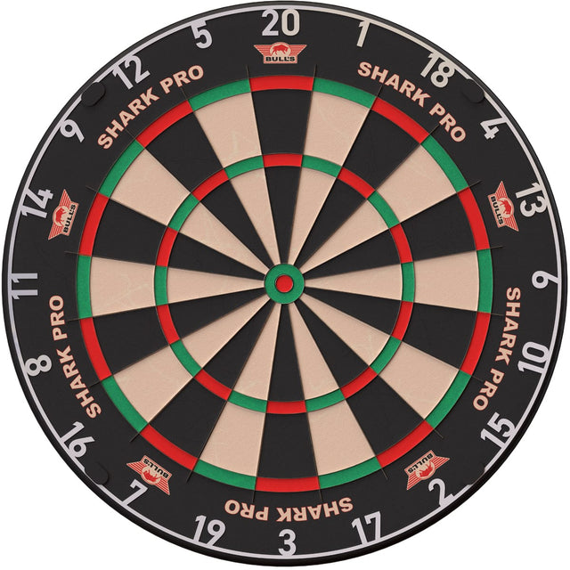 Bulls Shark Pro Dartboard - Advanced Competition Bristle Board