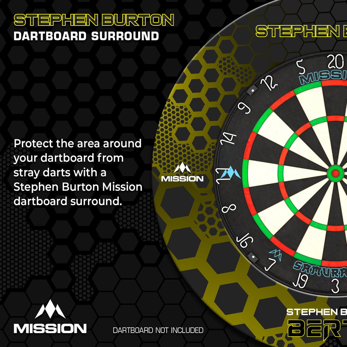 Mission Darts Players- Surround - Stephen Burton