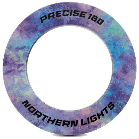 Precise 180 Dartboard Surround - Heavy Duty - Northern Lights