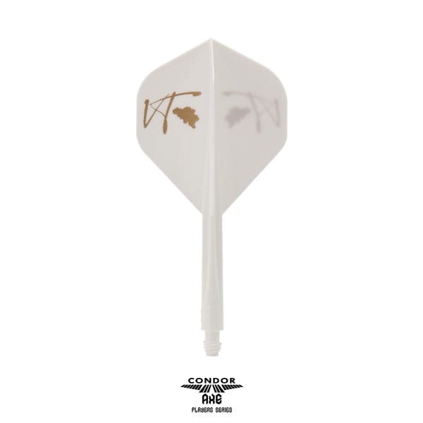 Condor AXE Dart Flights - Timothy Verbrugghe - Standard - White