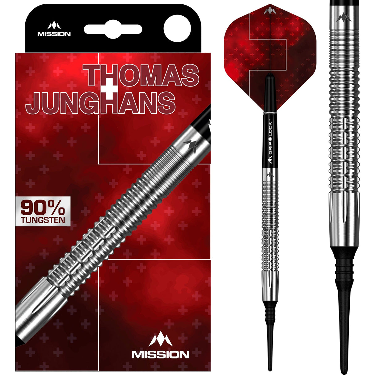 Mission Thomas Junghans Darts - Soft Tip - 90% Tungsten 20g