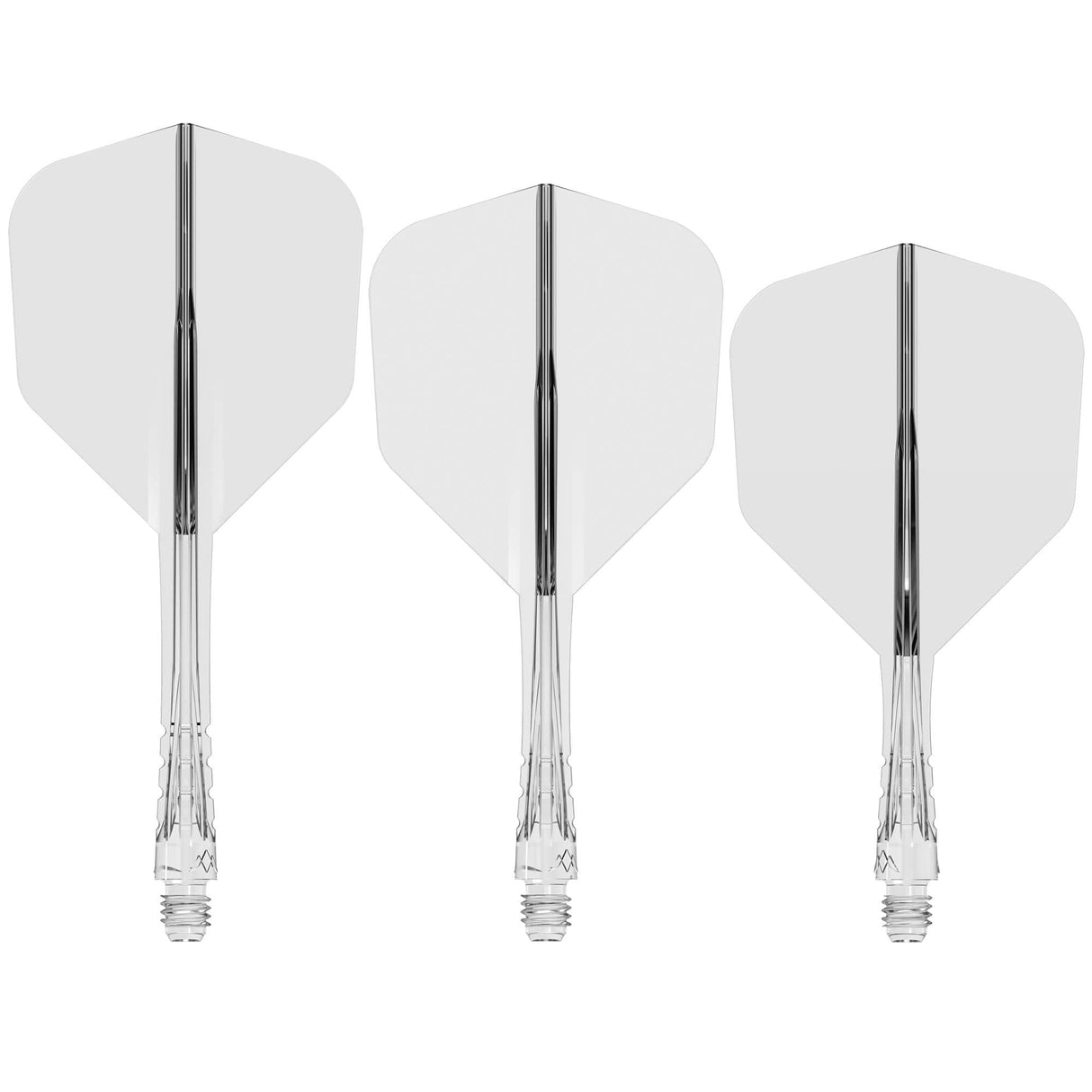 Mission Force 90 Vortex - Moulded Flight & Shaft - Standard No6 Clear / Short