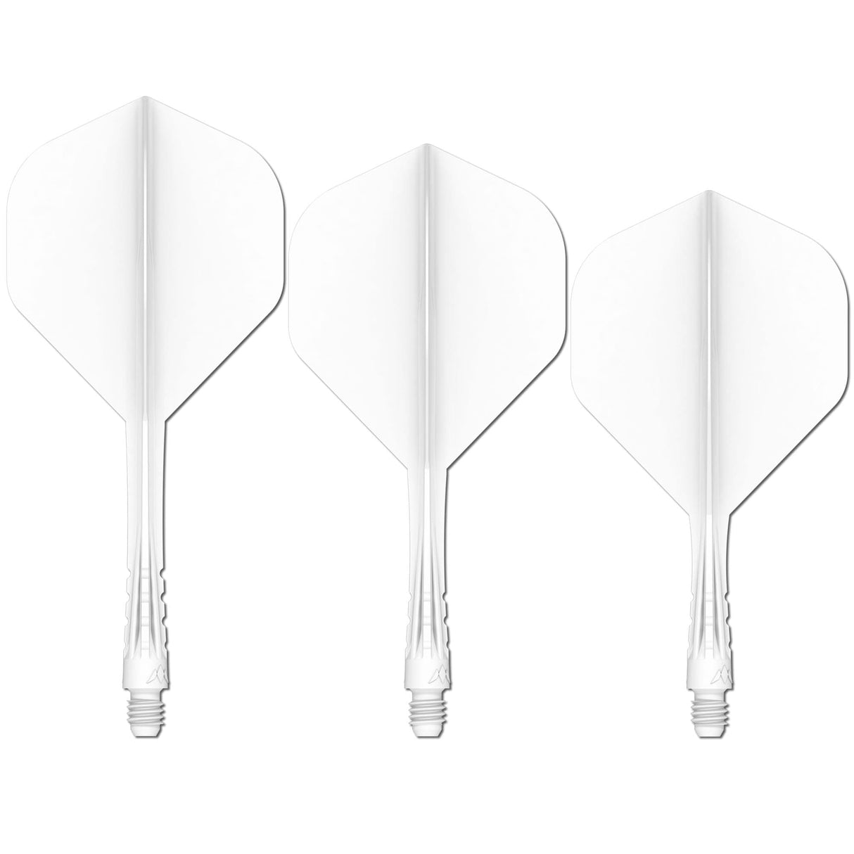 Mission Force 90 Vortex - Moulded Flight & Shaft - Standard No2 White / Short