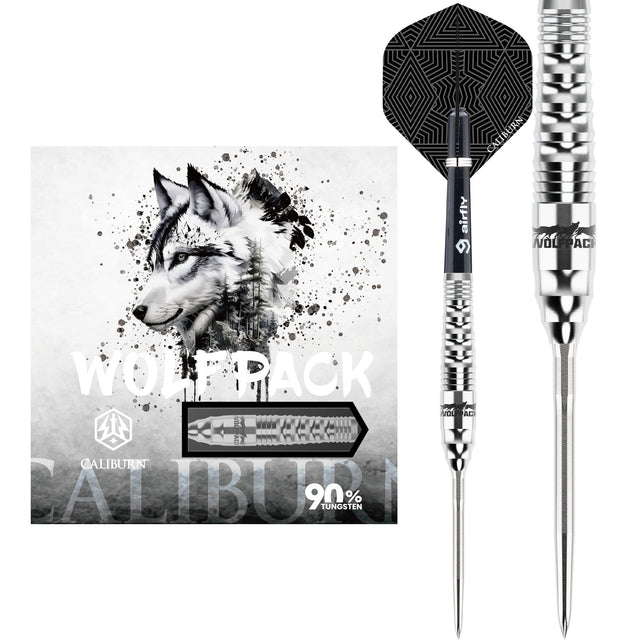 Caliburn Wolfpack Darts - Steel Tip - 90% Tungsten - W3 - 21g