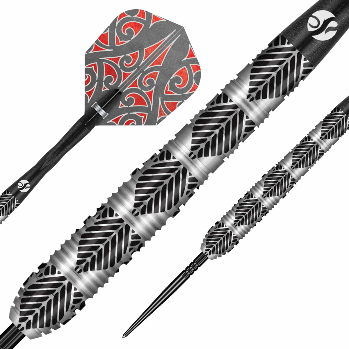 Shot Warrior TP Darts - Steel Tip - 90% Tungsten - Awe