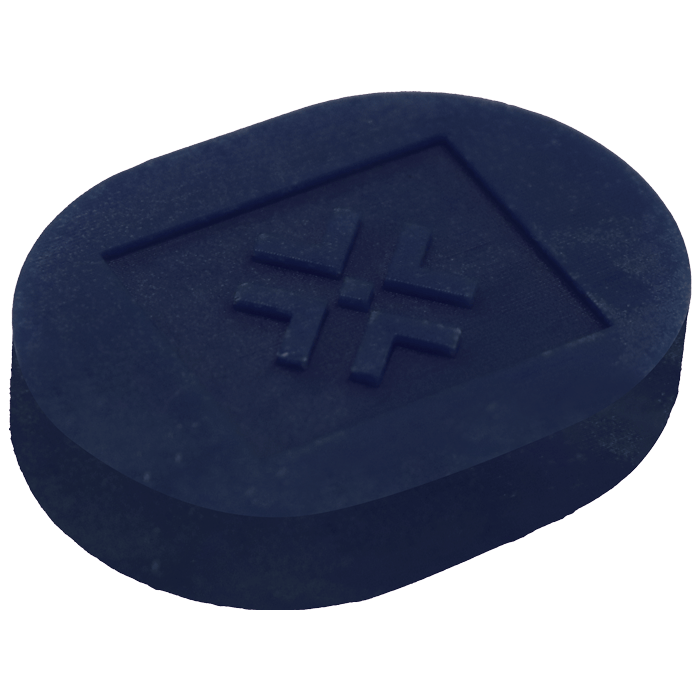 Bullet Scented Grip Wax Blue