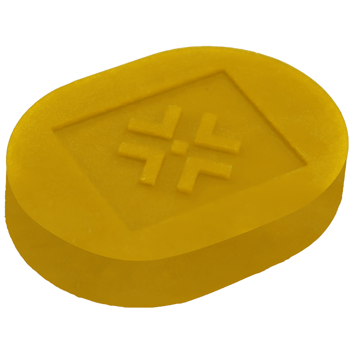 Bullet Scented Grip Wax Yellow