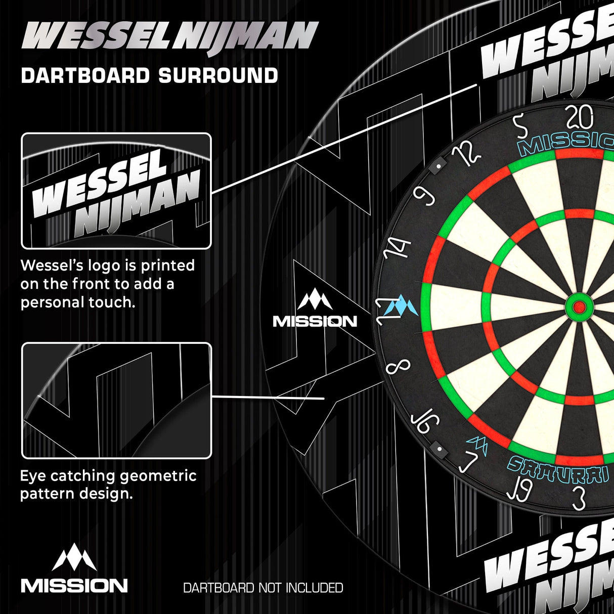 Mission Darts Players- Surround - Wessel Nijman