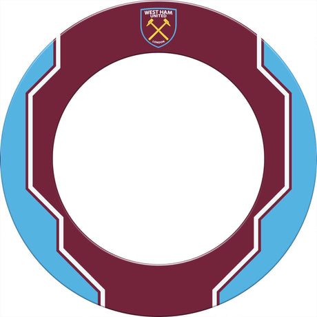 West Ham United FC - Official Licensed - Dartboard Surround - S3 - Geo