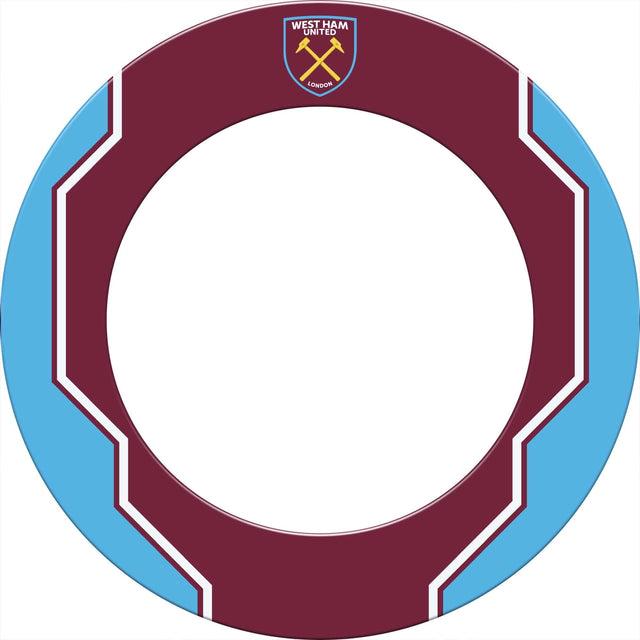 West Ham United FC - Official Licensed - Dartboard Surround - S3 - Geo