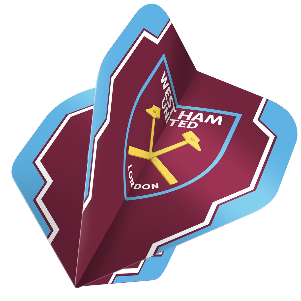 West Ham United FC - Official Licensed - Dart Flights - No2 - Std - F2 - Geo