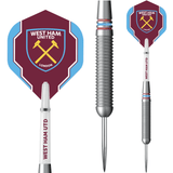 West Ham United FC - Official Licensed - Steel Tip Darts - Brass - 22g