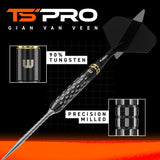 Winmau Gian van Veen Switch Darts - Steel Tip - 90% Tungsten - TS-Pro