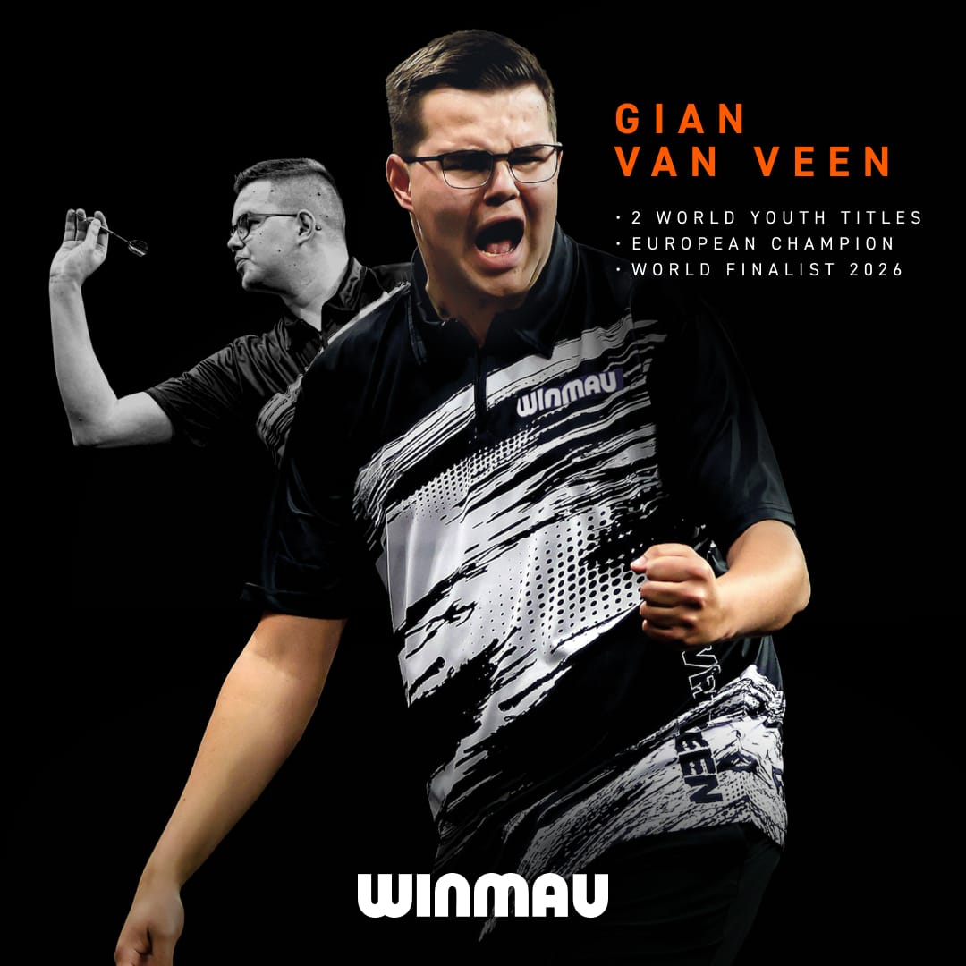 Winmau Gian van Veen Switch Darts - Steel Tip - 90% Tungsten - TS-Pro