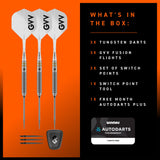 Winmau Gian van Veen Switch Darts - Steel Tip - 90% Tungsten - W-Max