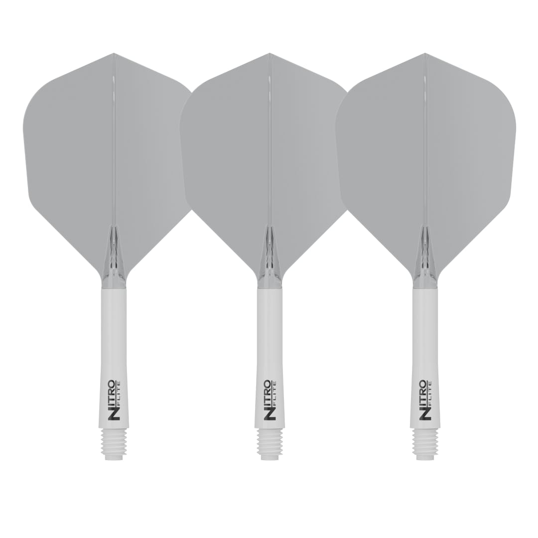 Red Dragon Nitro Flite - Standard No6 - White Stem