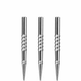 *Harrows Lance Steel Tip Machined Points - Silver 32mm