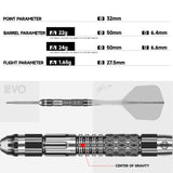 Caliburn Players Darts - Steel Tip - 90% Tungsten - XT