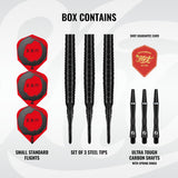 Shot Zen Darts - Soft Tip - 90% Tungsten - Missile 20g