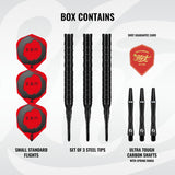 Shot Zen Darts - Soft Tip - 90% Tungsten - Straight 20g