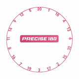Precise 180 Number Ring - One-Piece - Colours Cyber Pink