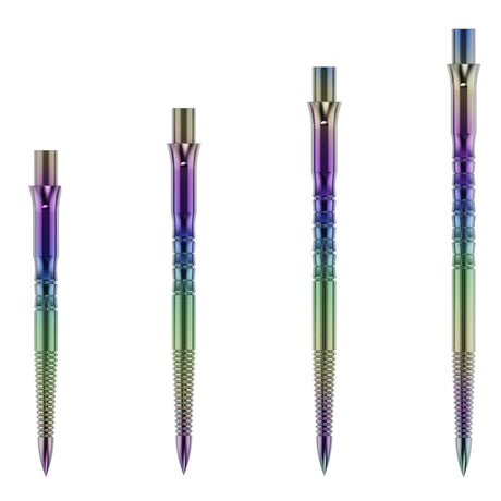 Caliburn Evo Dart Points - Bamboo - Rainbow