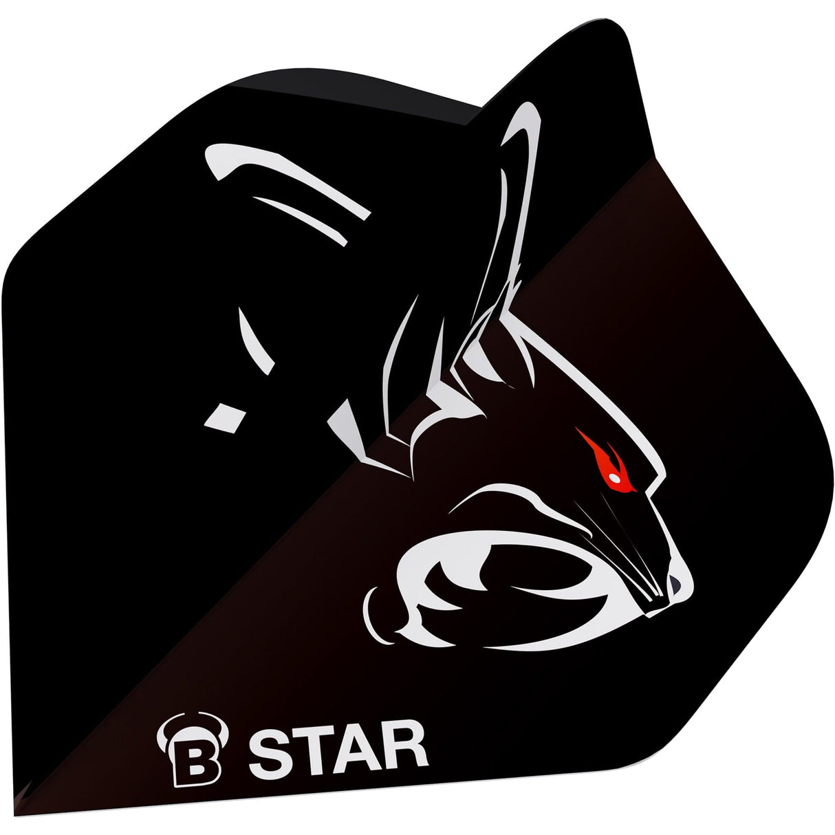 BULL'S B-Star Dart Flights - 100 Micron - A-Std - Panther